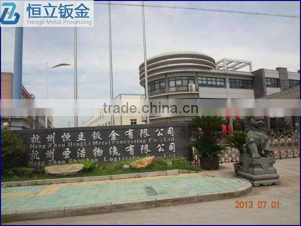 OEM and ISO 9001 flame cutting /steel metal case fabrication