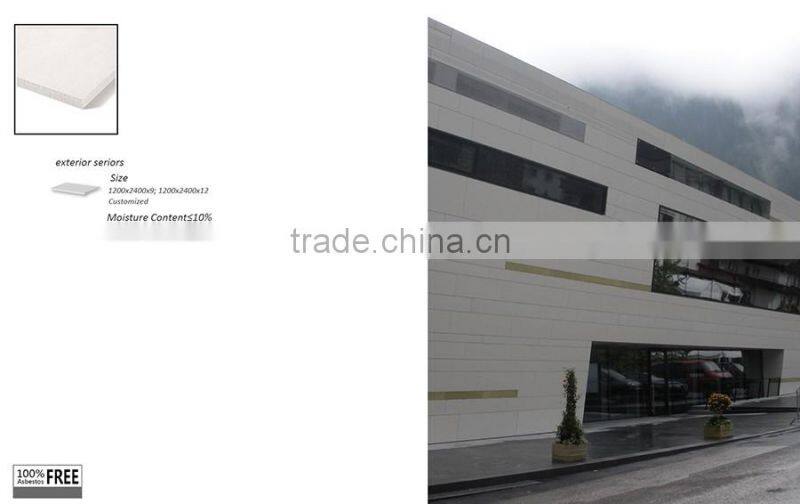 High Quality Strong Interior and Exterior Cement Board