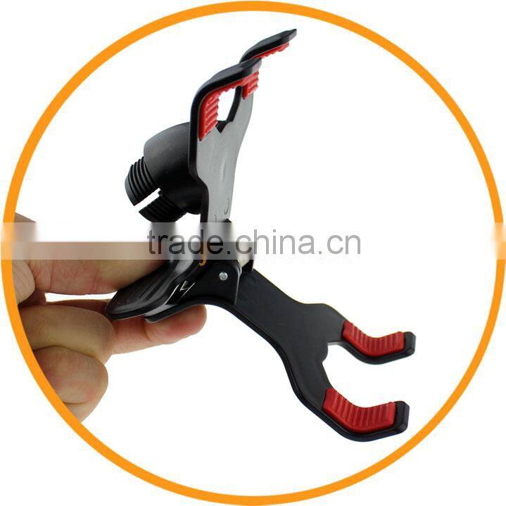 Universal Dual Two 2 Clips Car Mount Suction Bracket Holder for Mobile Phone from dailyetech