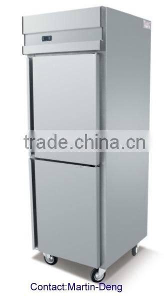 Stainless steel commercial kitchen storage freezer