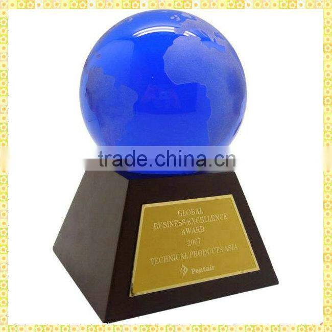 Wholesale Handmade Cheap Blue Crystall Ball For Feng Shui Decoration