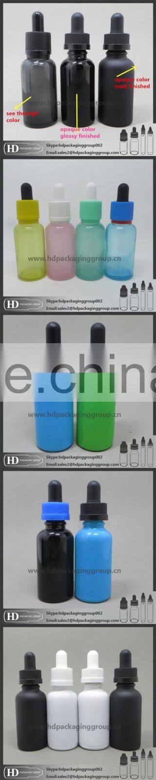 HD GCC certificated 30ml essential oil glass dropper bottle in stock