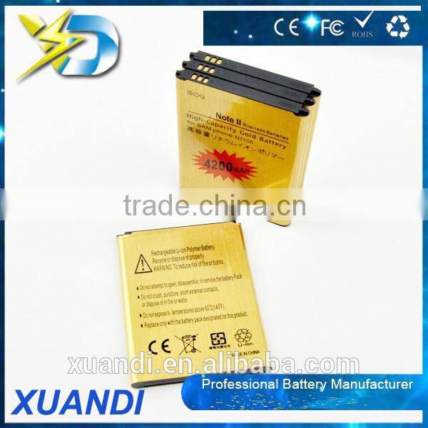 4200mah replacement mobile phone batteries for N7100