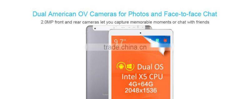 Teclast X98 Plus II 9.7 inch Win 10 + Android 5.1 Intel Cherry Trail Z8300 64bit Quad Core 1.44GHz 4GB RAM 64GB ROM IPS