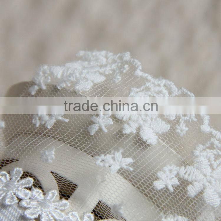 MYLOVE bridal hair accessory white lace jewelry design MLMJ17