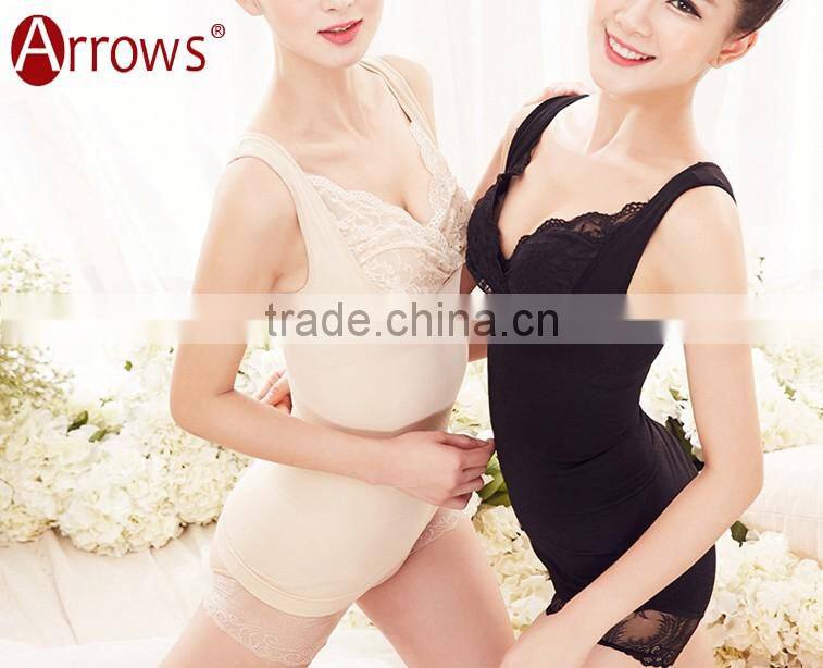 Seamless Full Body Shaperwear Ladies Nylon Body Shaper Slimming Shape Underwear Bodysuit