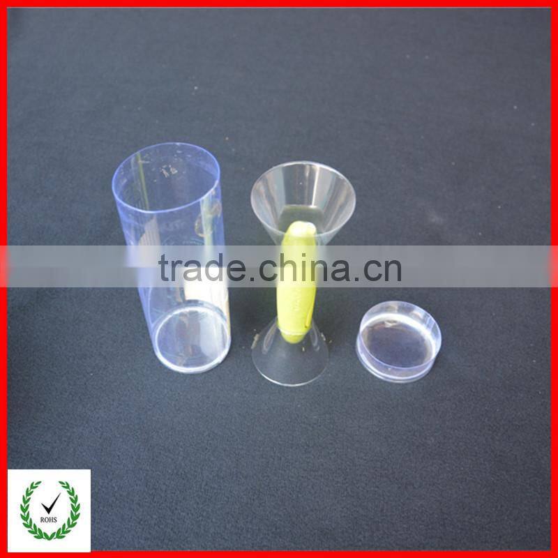 2015 hot-sale portative plastic toothbrush tube packaging