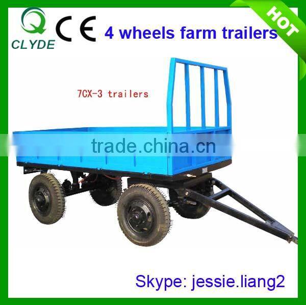 High quality professional double axles for farm trailer hot sale