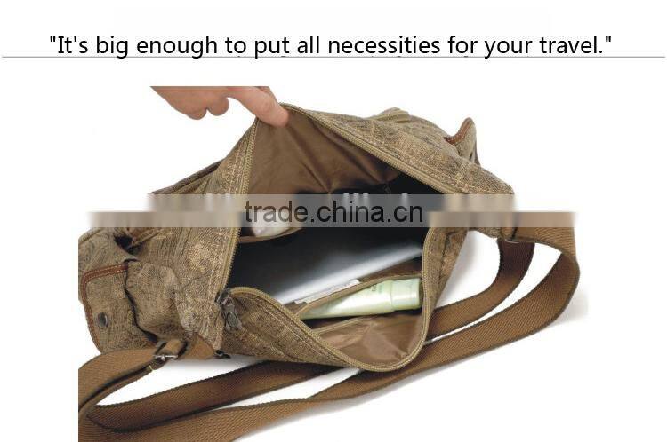 Business Laptop Messenger Bag Canvas Messenger Bag Men Crossbody Bag Strong Canvas Shoulder Bag Men Sling Bag