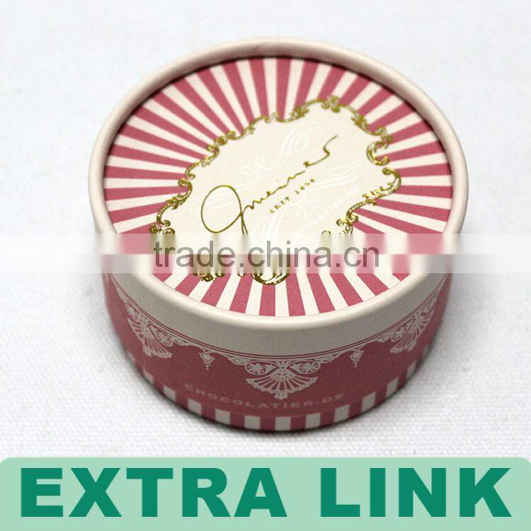 Customized decorated jewellery small gift box gift packaging box round gift box