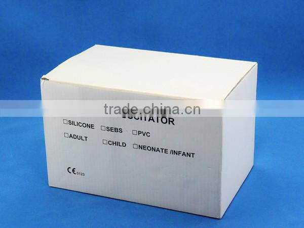 First Aid PVC Manual Resuscitator Ambu Bag