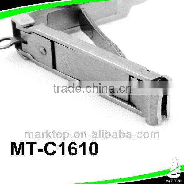 Stain steel fold nail clippers