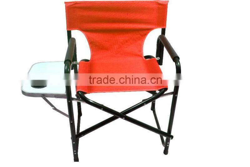 2016 hot sale metal foldable Director Chair with table