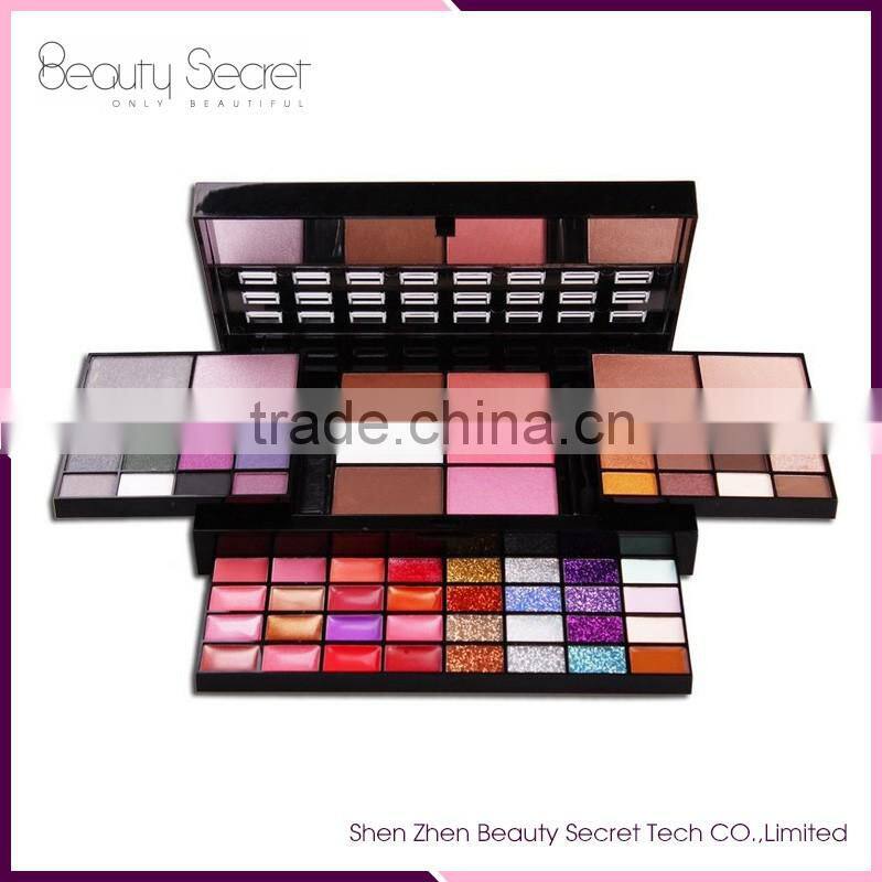 74colors Cosmetic makeup eyeshadow palette make your own style
