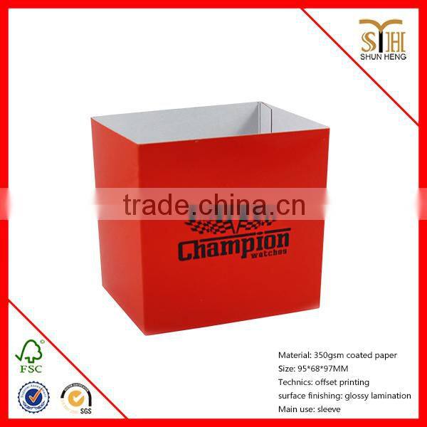 custom logo cardboard printed paper Ex-factory paper sleeves
