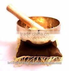 Tibetan Singing Bowls With Five Embossed Buddha 4.5 inch : From Anabia Agate Bolws