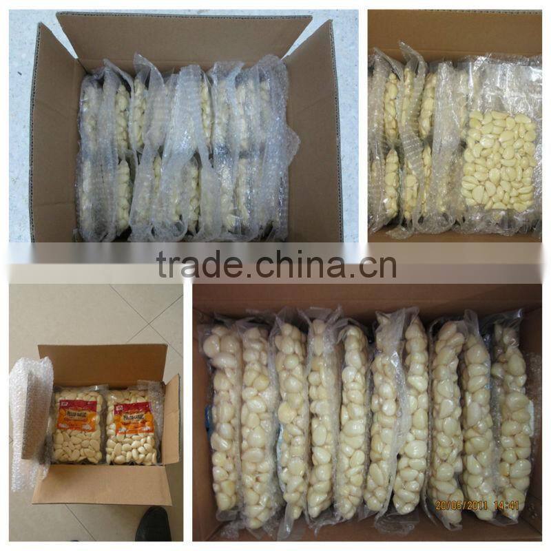 Peeled Garlic Vacuum Pack for Europe Market