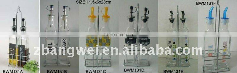 glass oil & vinegar bottle