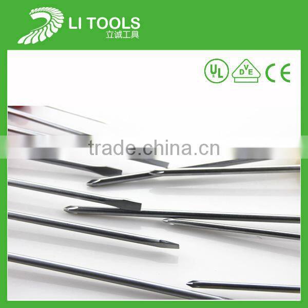 Soft grip handle carbon steel magnetic ph0/ph1/ph2/ph3 phillips screwdriver