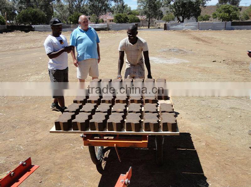 Low cost with high capacity fully automatic brick production line QT5-20