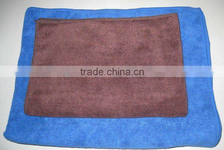 80%polyester + 20%nylon microfiber towel