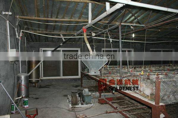 chicken house manure scraper system