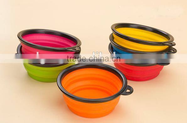 FDA and LFGB ISO:9001 Approved silicone pet bowl