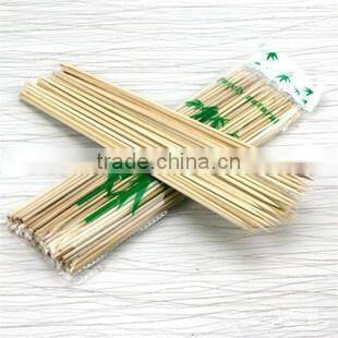 HY Factory Wholesale Natural BBQ Use 2.5mm*20cm bamboo skewers or bamboo sticks