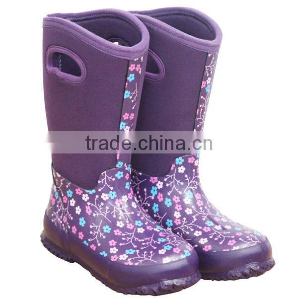 Ladies Winter/Snow Rain Boots With Neoprene