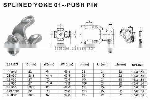 Splined Yoke