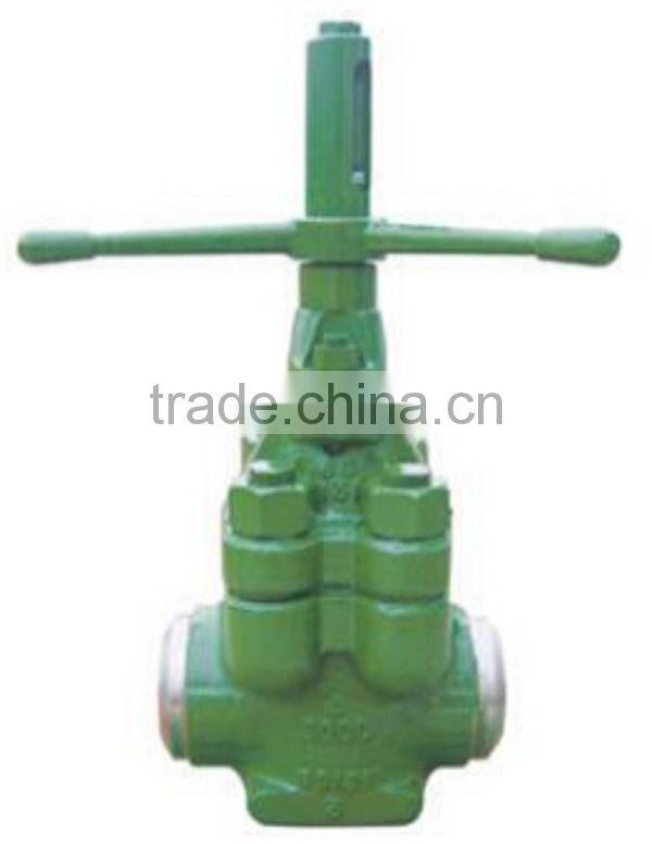 mud gate valve from 2000 PSI to 5000 PSI API 6D Oil and gas industry