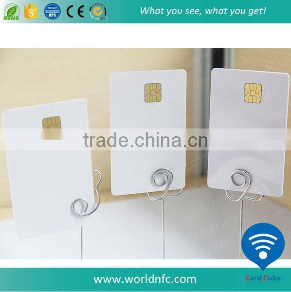 PVC Smart Card 5542 Chip Writable Card Contact Plastic PVC Card