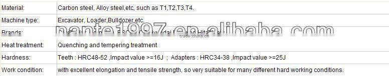 PC200excavator bucket tooth