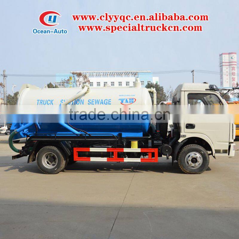 Dongfeng DFAC 6cbm sewage suction truck