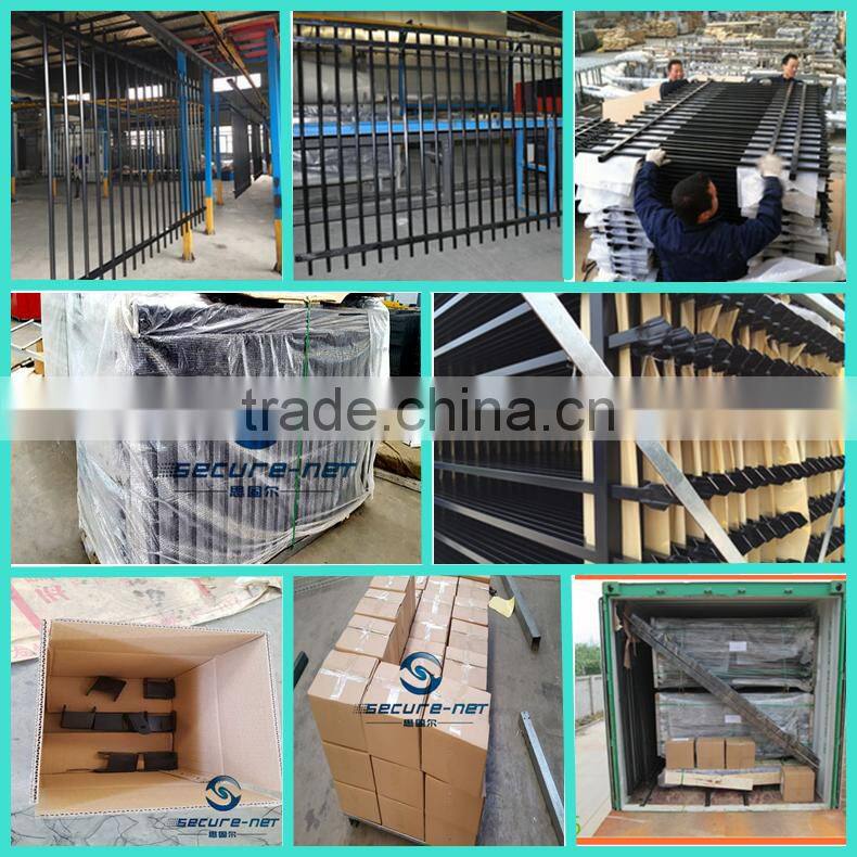 novel style wrought iron railing panels with CE Certifitation