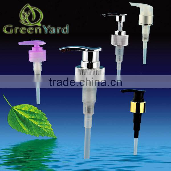 Plastic Screw Lotion Pump SR-302 aluminium closure