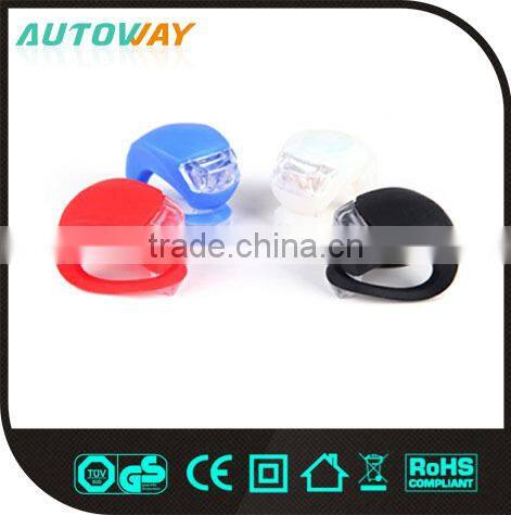 2 LEDs Silicone Bicycle Light