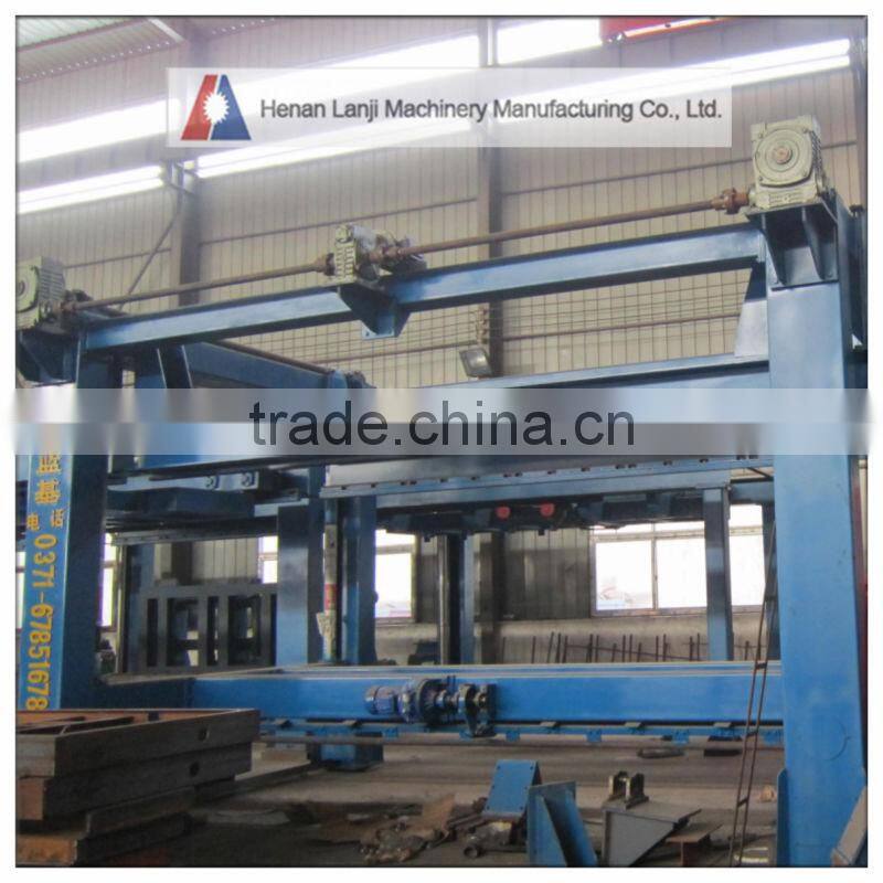 High efficiency large capacity aac block cutting machine for sale
