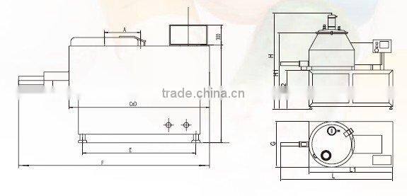 GHL Series High Speed mixing Granule Maker