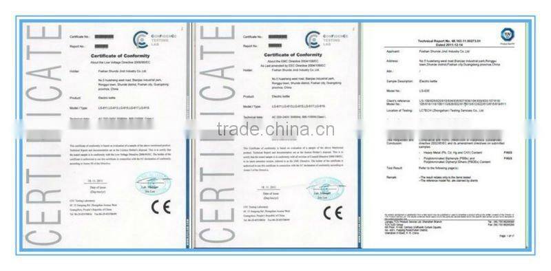 Electric Plastic tea kettle with CE/CB approval