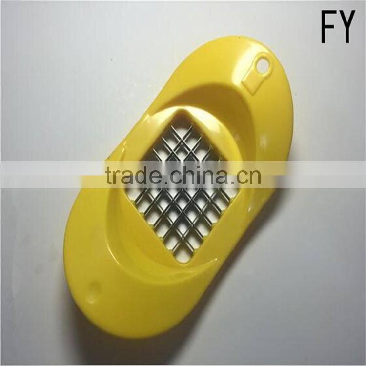 Stainles steel and ABS plastic manual potato chipper , pototo chips french fries cutter