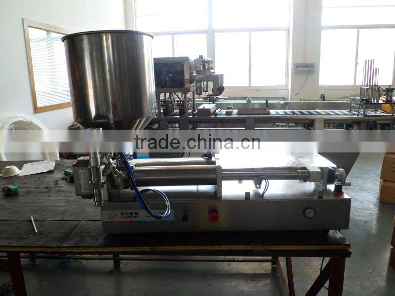semi-automatic pneumatic liquid filler