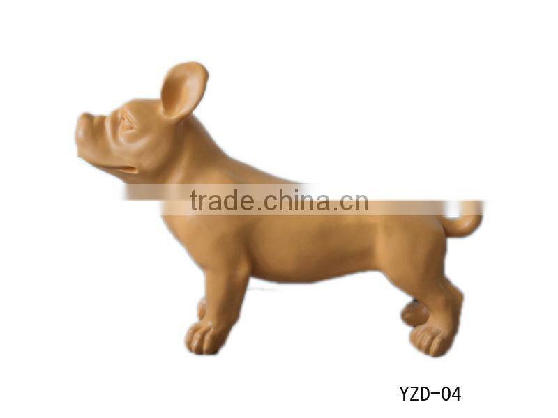New arrival fiberglass display dog mannequin,fiberglass animal stutue