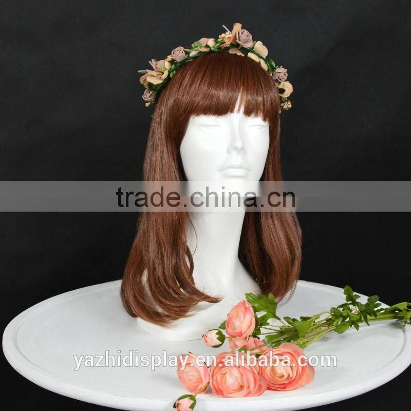 wholesale realistic mannequin head for wig and hair display