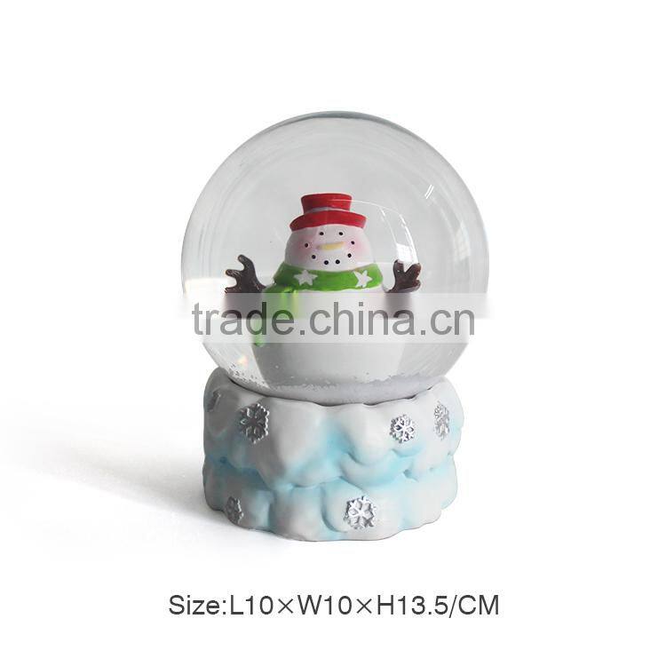 Christmas Tree Gift Box Snow Globe,Diameter 65mm 80mm 100mm 120mm Glass Snow Globe