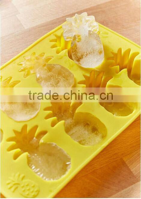 Silicone Pineapple Ice Cube Tray