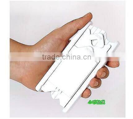 CY128 Built in Mirror Fruit Cucumber Slicer Cutter Facial Mask Tool Pink