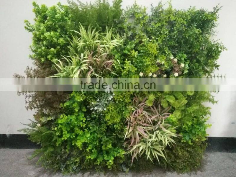 Fashion decorative ceiling tiles with artificial plants
