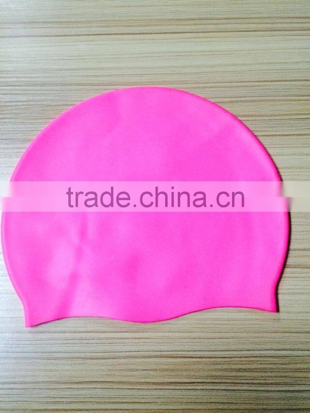 Beautiful and comfortable silicone swimming cap/any shape can be make silicone swim cap/novelty swimming cap