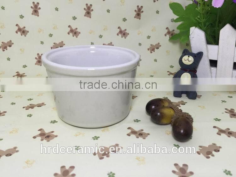 2015 Stocked cheap white ceramic rice/salad/soup bowls